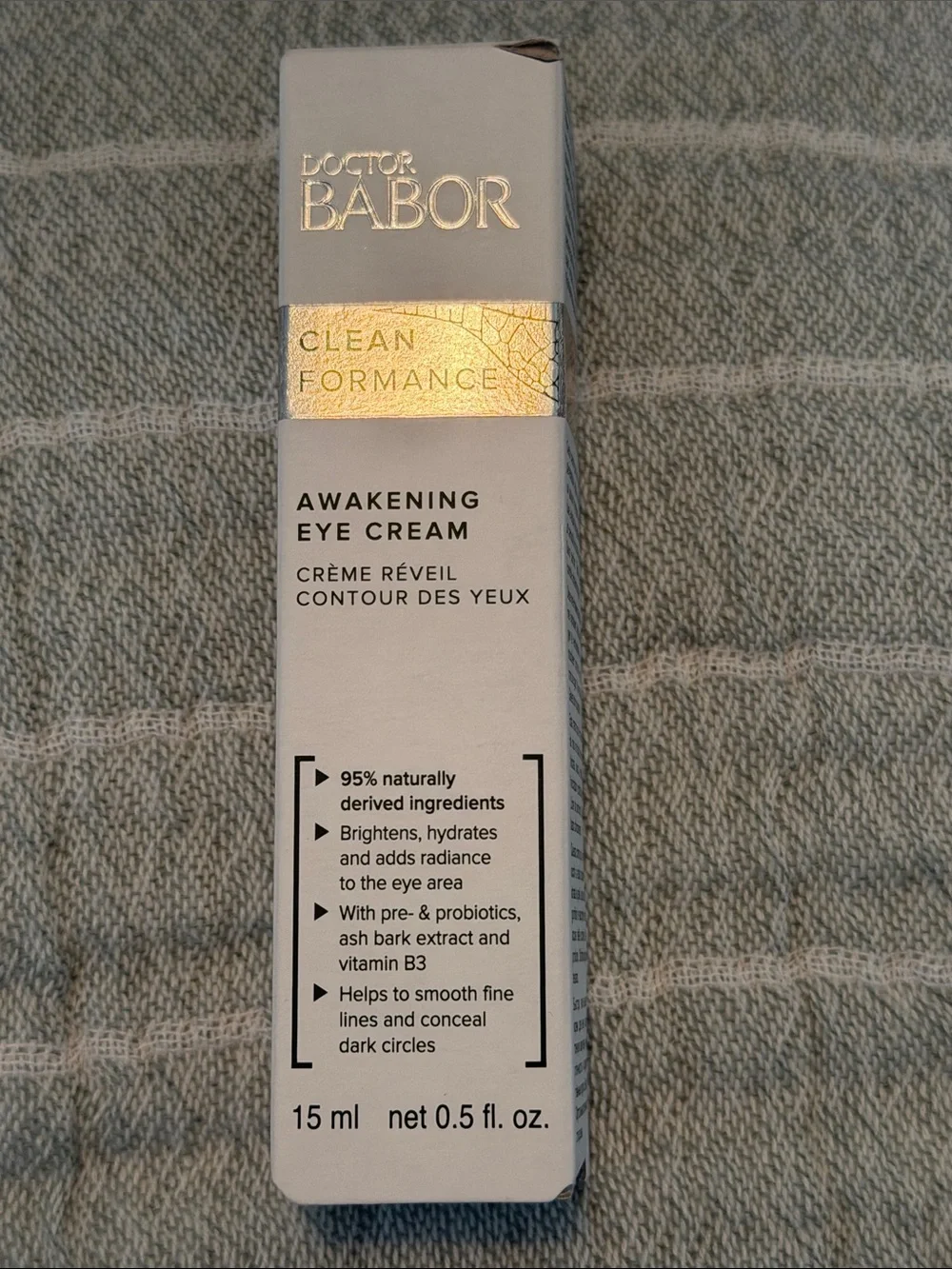 Babor fragrance puffiness